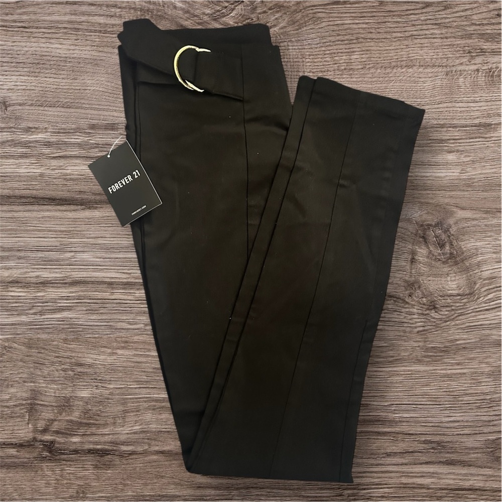 Forever 21 Women’s Sleek Black Trousers